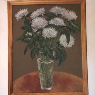 Картина "Воздушные хризантемы"