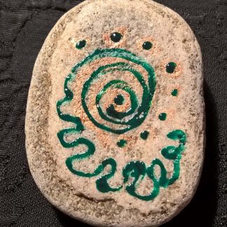 Камень-талисман "Спираль удачи"