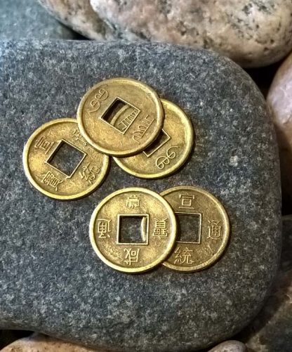 Кошельковый талисман - Старинная китайская монета