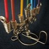 Подсвечник "Кружева" (7-х рожковый) ® (золотой) — изображение 3