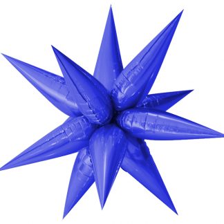 Шар "Звезда 12 лучей" (синяя)