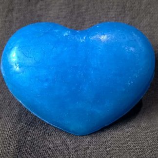 Свеча "Сердце" (синее)