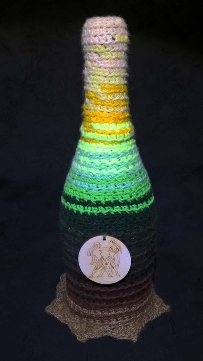 Чехол-талисман на бутылку "Близнецы"