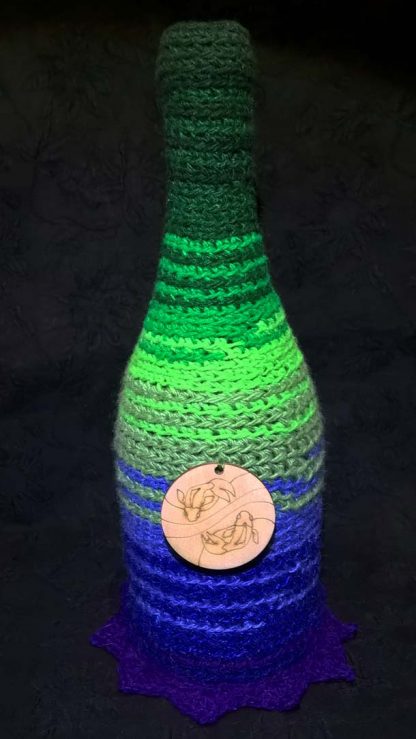 Чехол-талисман на бутылку "Рыбы"
