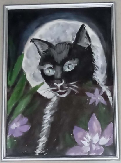 Картина "Лунный кот"