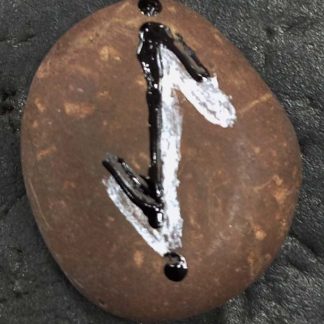 Камень-талисман "Руна - Эйваз"