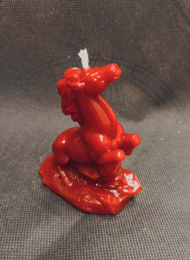 Свеча фигурная "Конь" — изображение 2