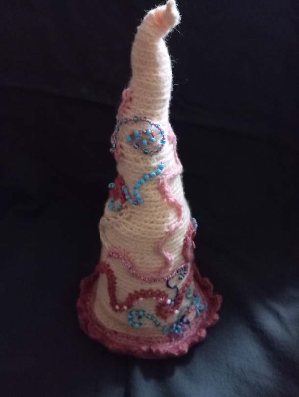 Контейнер для подарка "Шляпа волшебника" ® (розовая)