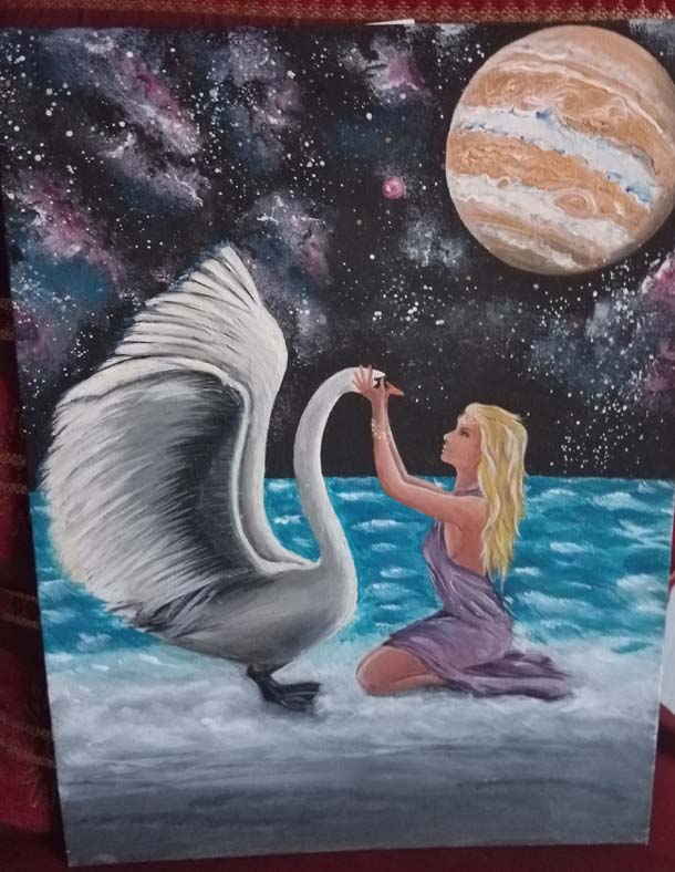 Картина "Леда"