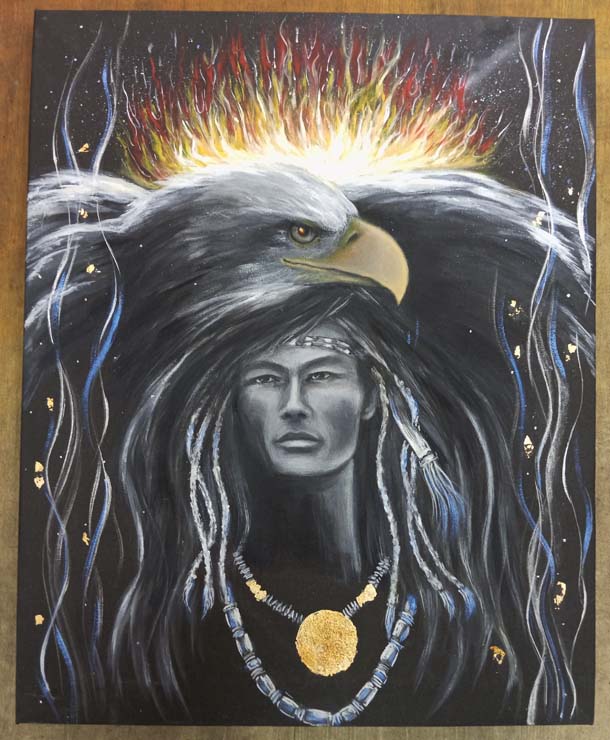 Картина "Маг воздуха"