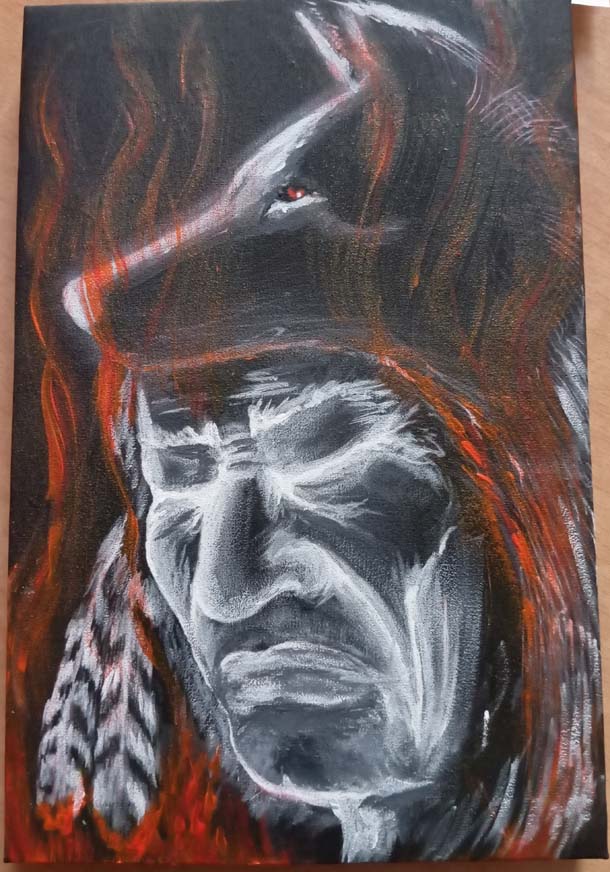 Картина "Слепой шаман"